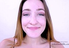 Timeless brunette goddess gets fucked at a modeling audition