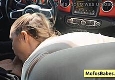 Chloe Rose Charles Dera Naughty Girlfriend Sucking Her Boyfriends Dick While Hes Driving