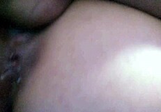 My cuckold entered the room while I got fucked and he creampied me too