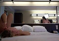 milf with big tits takes anal creampie