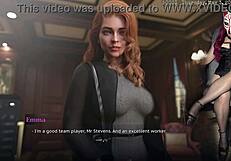 secretary upskirt boundaries of morality porn game playthrough ep 6
