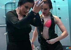 Hot Euro Babes Show Dance Moves