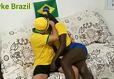Fernanda chocolate foe na casa do myke brazil acistir o jogo