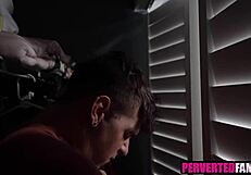 stepmom helps horny stepson with special attention