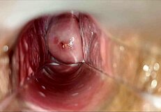 Pulsating orgasm inside vagina
