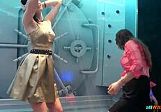 Hot Euro Babes Show Dance Moves