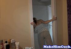 Cuckolding Gf Gets Banged In Front Of Boyfriend