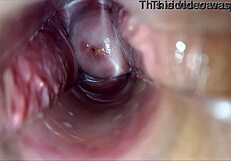 Pulsating orgasm inside vagina