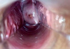 Pulsating orgasm inside vagina