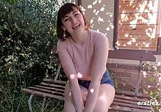 ersties natural hairy amateurin makes a sexy solo video for you