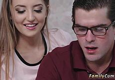 Hd Stepmom Boss Seduces Petite Stepdaughter For Study And Suck