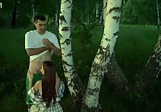 fucking my best friends hot girlfriend in the forest