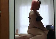 gravida rides the best cock with blowjob skills