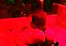 married woman facing a line of dick at the glory hole and taking cum in her pussy karenkiss