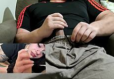 Thick Goth Stepdaughter Reacts To Cumming Inside