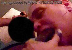 Midget Brunette Gives Sloppy Gumjob To Monster Bbc