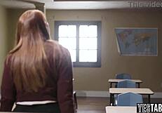 teen student fucks busty milf teacher