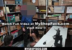 Hardcore Deal To Save His Stepdaughter In The Shop