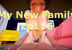 I enjoy my new family