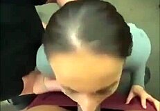husband and wife give a black man some head