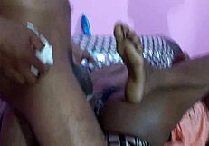 village two lucky guys gets to fuck one gorgeous bengali whore