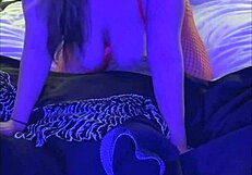 Asian Slut In Fishnets Fucked Pronebone Missionary Doggystyle With Sloppy Blowjob