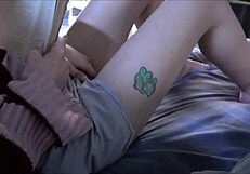 stepbrother finishes inside bookworm stepsister during study session