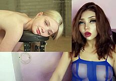 Rubia De 18 Años Tiene Varios Orgasmos En Su Culo!