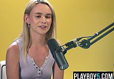 Hot teen 18+ khloe kingsley hairy pussy masturbation for playboy