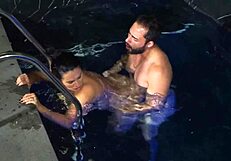 marcia imperato called me to pool for creampie