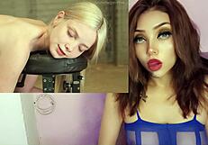 Rubia De 18 Años Tiene Varios Orgasmos En Su Culo!