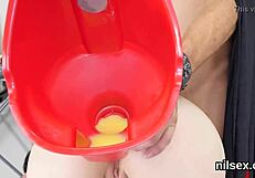 nasty nympho was brought in butthole asylum for uninhibited treatment