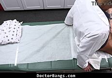 Doctor Pulls Out Monster Cock Ready To Impregnate Shy Patient
