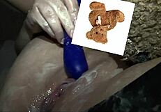 that extreme vibrator and yogurt in my pussy feels so good
