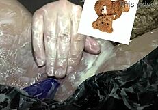 that extreme vibrator and yogurt in my pussy feels so good