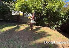Ebony slut proves she is worthy of being bleached
