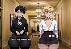 femboy hotel part one with big cock action