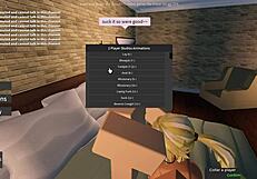 Roblox slut sucks and fuck a big dick in hardcore action