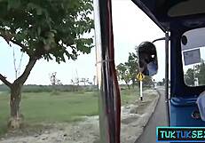 amateur thai milf picked off street and taken for ride
