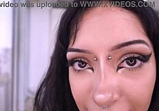 Khali Noire Gets Fucked By Four Big Cocks In Goth Mode