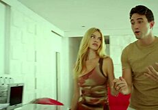 First double penetration in a wild gangbang without mercy