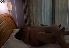 desperate housewife invites neighbor over to fix her bed