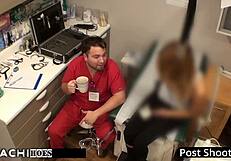 Human guinea pig gets mandatory hitachi orgasms from doctor-tampa maria santos