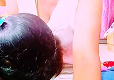 Indian threesome big boobs and big ass step sisters with auto driver telugu dirty talks