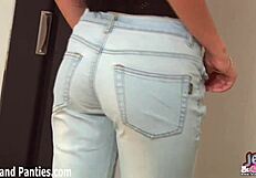 i have a hot new pair of jeans i want to model for you