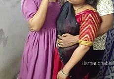 Indian desi threesome sex video desi bhabhi ne apni bestfriend ko apne husband se chudwaya