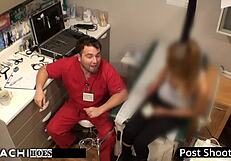 Human guinea pig gets mandatory hitachi orgasms from doctor-tampa maria santos