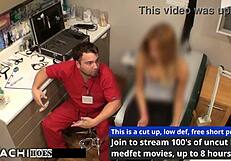 Human guinea pig gets mandatory hitachi orgasms from doctor-tampa maria santos