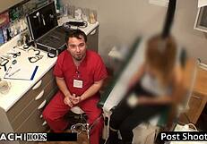 Human guinea pig gets mandatory hitachi orgasms from doctor-tampa maria santos