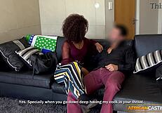 Big tits nubian milf gets hardcore pov after throat fuck